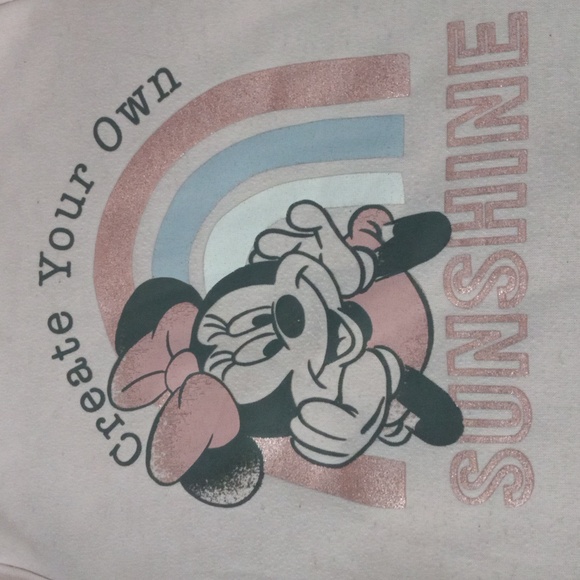 Minnie Mouse hoodie size 6 - Picture 2 of 5